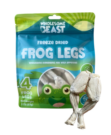 Freeze Dried Frog Legs- Wholesome Beast
