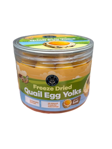 Freeze-Dried Quail Egg Yolk