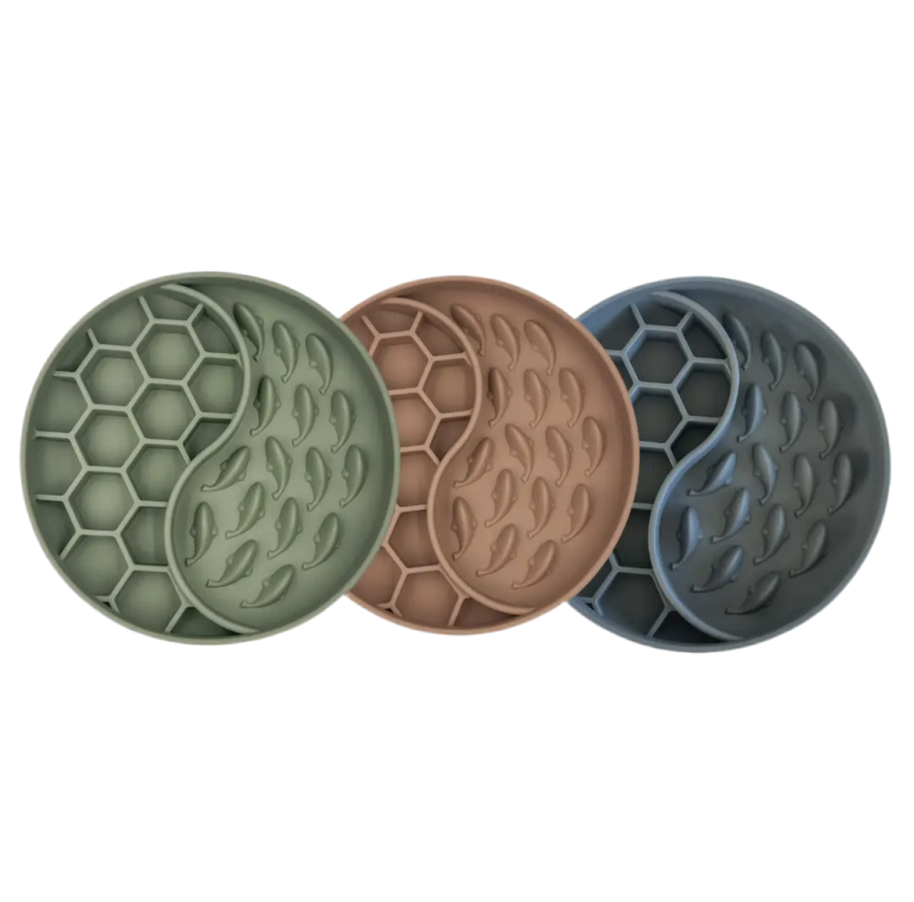 Honeycomb Whale Slow Feeder Bowl