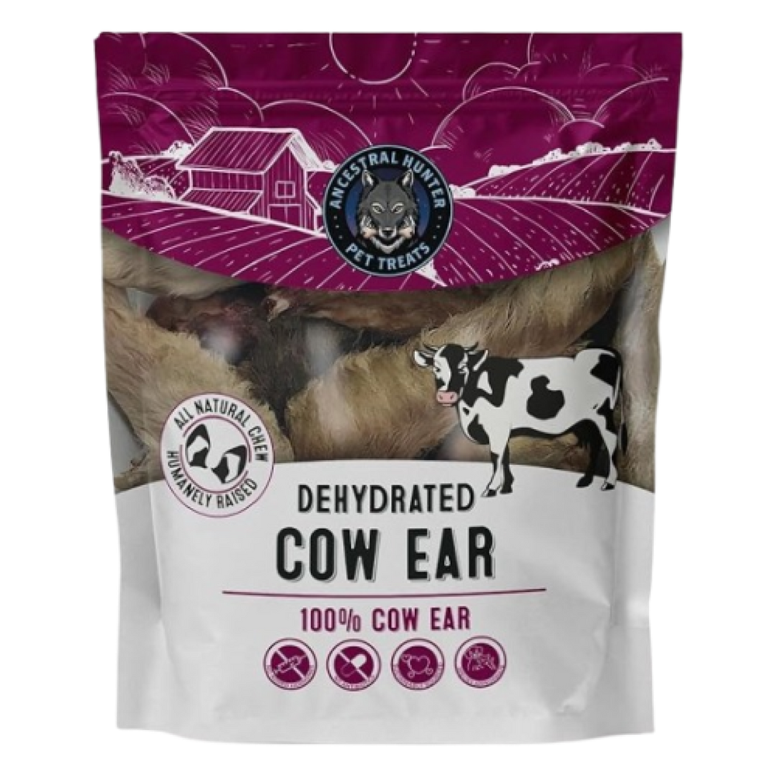 Dehydrated Furry Cow Ear