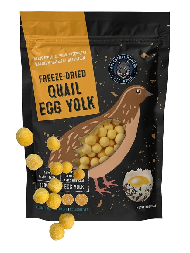 Freeze-Dried Quail Egg Yolk