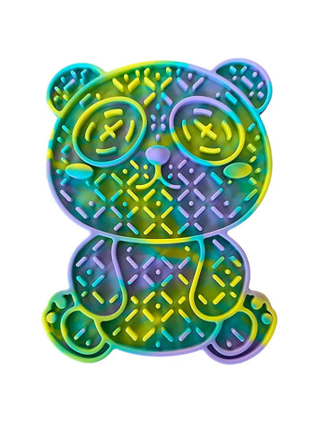 Silicone Panda Enrichment Lick Mat