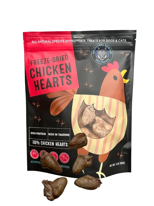 Freeze-Dried Chicken Hearts – Ancestral Hunter
