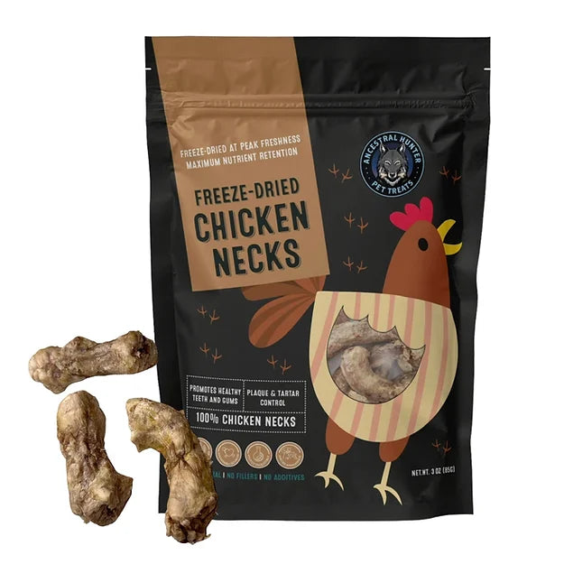 Freeze-Dried Chicken Necks